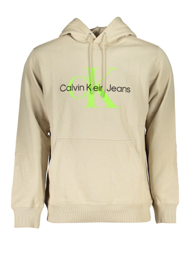 Мъжки бежов суитшърт Calvin Klein