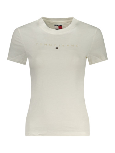 Бяла тениска с къс ръкав Tommy Hilfiger