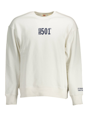 Бял мъжки суитшърт LEVI'S