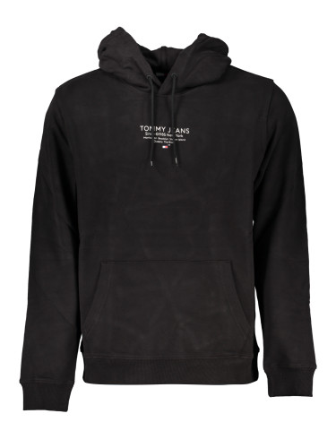 Черен суитшърт Tommy Hilfiger без цип