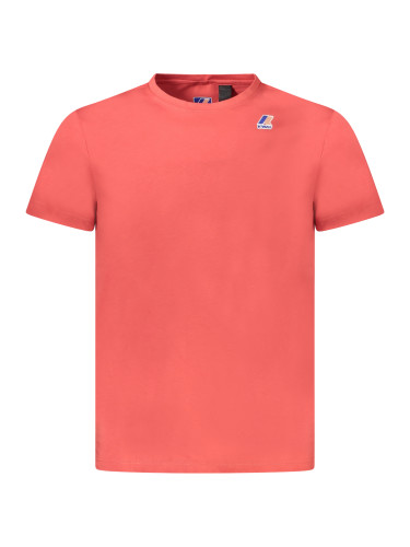 Червена тениска с къс ръкав K-Way