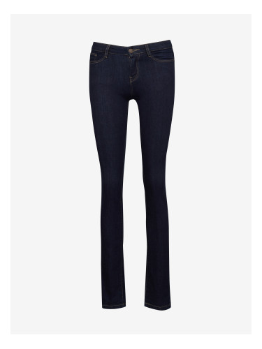 Blue women's denim leggings CAMAIEU