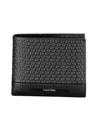 Черен мъжки портфейл Calvin Klein