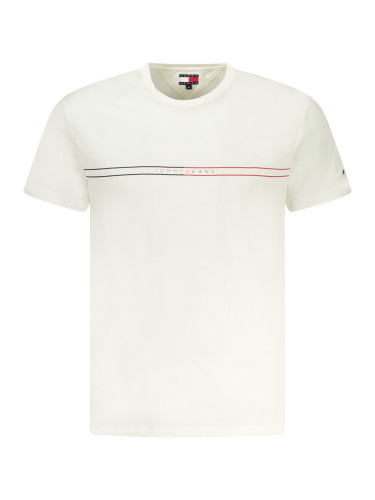 Бяла тениска с къс ръкав Tommy Hilfiger