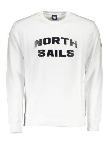 Бял мъжки суитшърт North Sails
