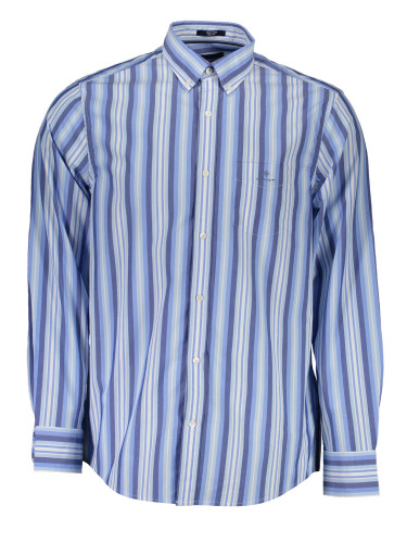 Мъжка риза с дълъг ръкав GANT, синя