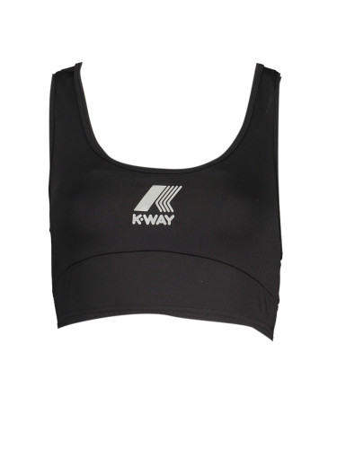 Черен дамски топ K-Way