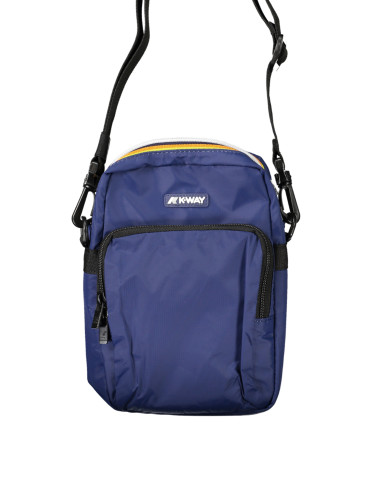 Мъжка чанта за през рамо K-WAY, синя
