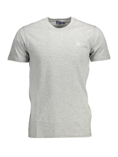 Мъжка тениска с къс ръкав, сива