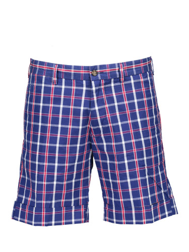 Мъжки сини карирани шорти GANT