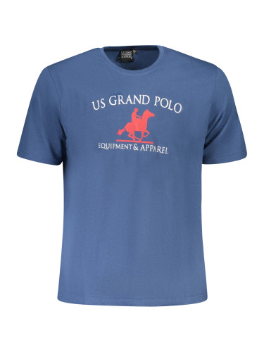 Тениска с къс ръкав US Grand Polo синя