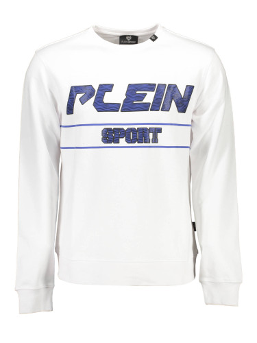 Бял мъжки суитшърт PLEIN SPORT