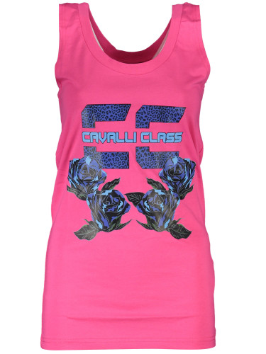 Дамски розов потник Cavalli Class