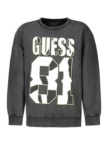 Детски суитшърт GUESS черен