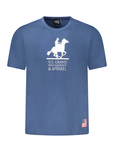 US GRAND POLO SHORT SLEEVE T-SHIRT MEN BLUE