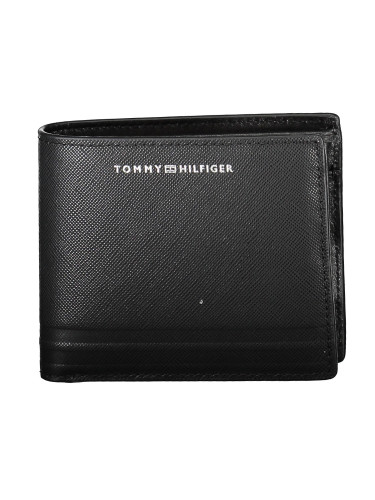 Черен портфейл Tommy Hilfiger