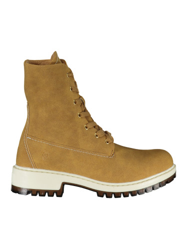 Дамски боти до глезена US Polo кафяви