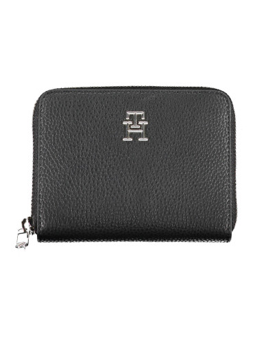 Дамски портфейл Tommy Hilfiger, черен