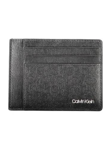 Черен мъжки портфейл Calvin Klein