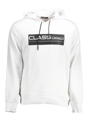 Бял суичър Cavalli Class