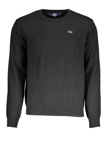 Мъжки черен пуловер La Martina