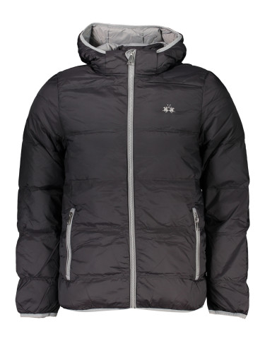 Мъжко черно зимно яке La Martina