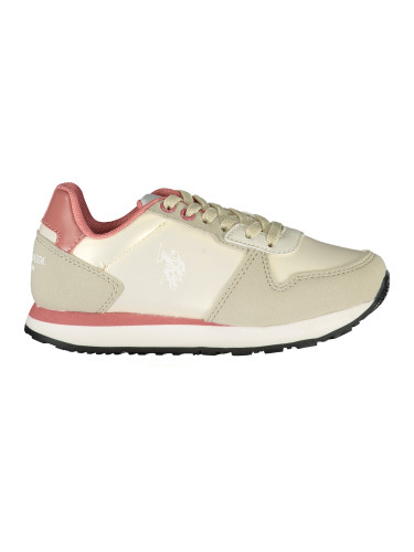 Детски бежови спортни маратонки US Polo Assn.