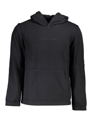 Черен суичър с качулка Calvin Klein