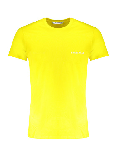 Жълта мъжка тениска Trussardi