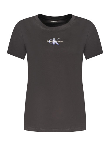 CALVIN KLEIN SHORT SLEEVE T-SHIRT WOMEN BLACK