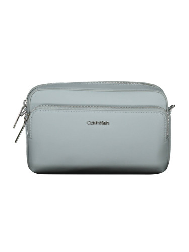 Светлосиня дамска чанта Calvin Klein