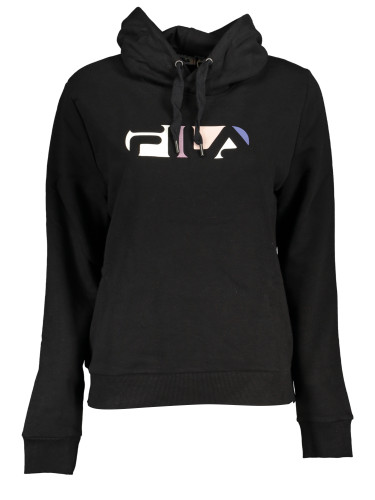 Дамски суитшърт FILA без цип, черен