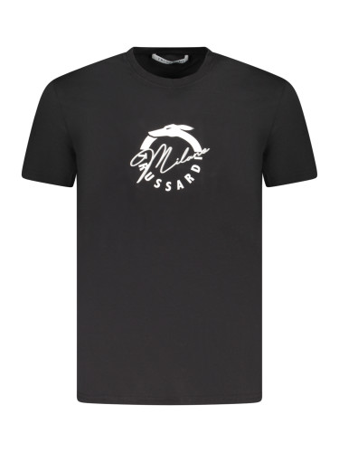 Черна тениска с къс ръкав Trussardi