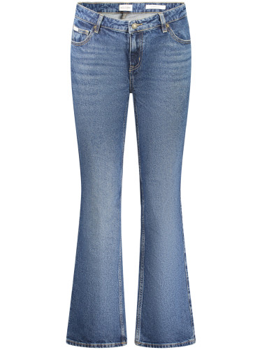Дамски сини разкроени дънки GUESS