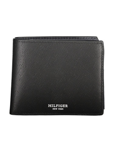 Черен мъжки портфейл Tommy Hilfiger
