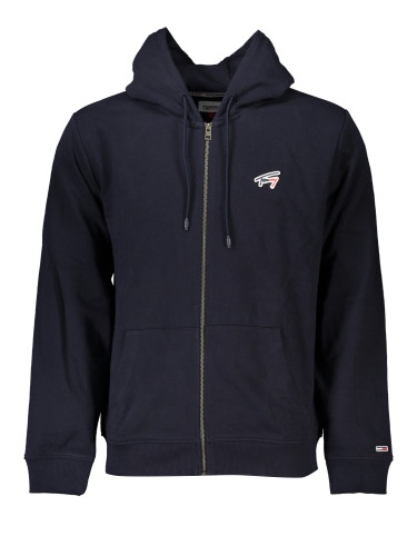 Мъжки син суитшърт с цип Tommy Hilfiger
