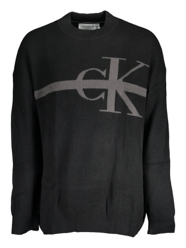 Черен пуловер Calvin Klein