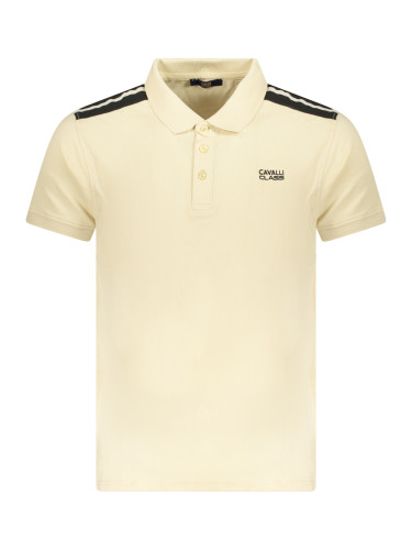 Мъжка бежова поло риза Cavalli Class