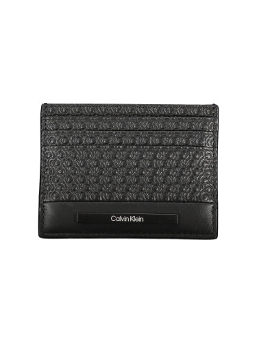 Черен мъжки портфейл Calvin Klein