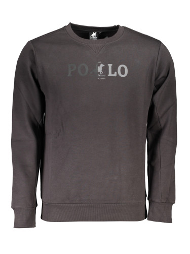 US GRAND POLO MEN'S GRAY ZIPLESS SWEATSHIRT