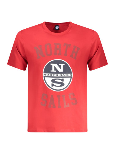 Мъжка червена тениска NORTH SAILS