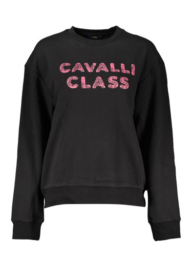 Черен суитшърт Cavalli Class