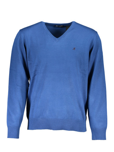 US GRAND POLO MEN'S BLUE SHIRT