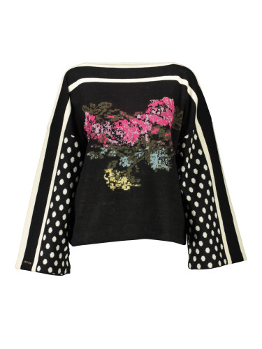 Дамски пуловер с шарки Blugirl