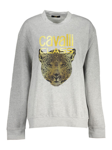 Дамски сив суитшърт Cavalli Class