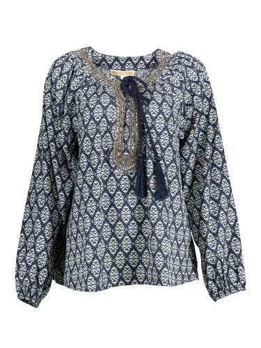 Синя шарена блуза KOCCA