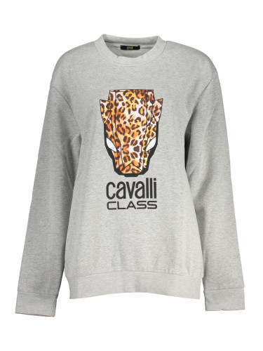 Дамски сив суитшърт Cavalli Class