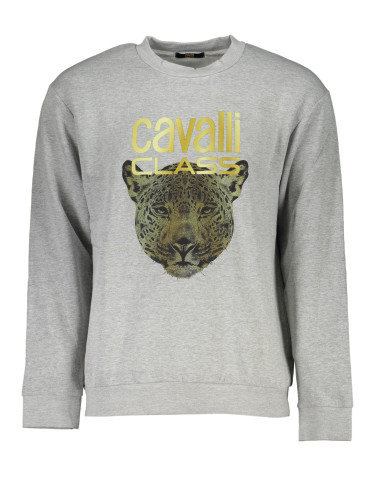 Мъжки сив суитшърт Cavalli Class