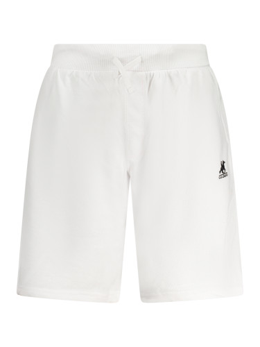 US GRAND POLO MEN'S WHITE SHORT PANTS
