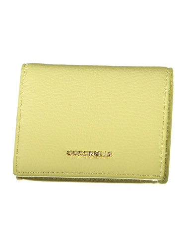 Дамски портфейл Coccinelle жълт